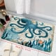 thumbnail image 4 of 1pc Colorful Sea Octopus Bathroom Mat - Non-Slip Flannel Rug for Shower Room Floor Decoration, 4 of 4
