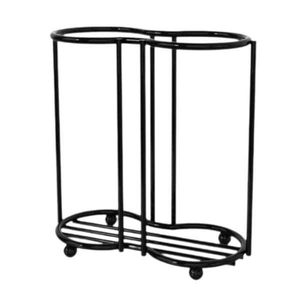 Portavasos de Papel Dispensador de Tazas Soporte de Almacenamiento Contenedor para Barra Ligero Y Portátil Sin Ensamblaje Adecuado para Tiendas de Té Copa doble