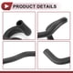 thumbnail image 5 of REGALWOVEN Manguera del Calentador HVAC para Honda Accord 2.3L 1998-2002 No.79721S84A00 Goma Negra 1 pieza, 5 of 7