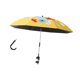 thumbnail image 2 of Sombrilla Plegable Con Abrazadera Para Playa, Para Bicicleta, Silla De Playa, Cochecito, Color Amarillo, 2 of 5