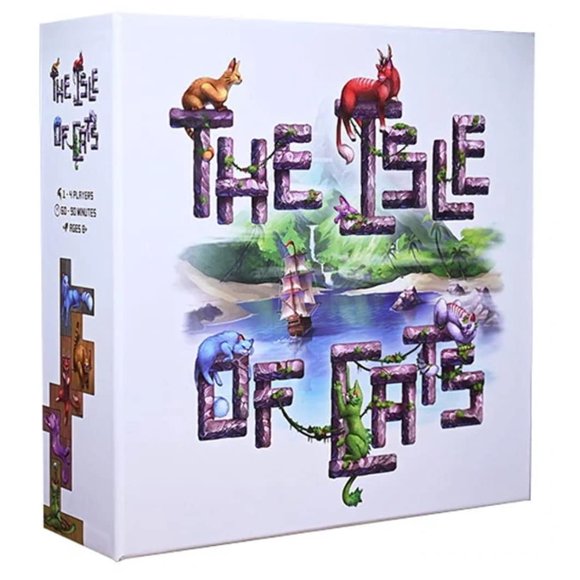 Juego de mesa City of Games The Isle of Cats 1-4 jugadores 8+