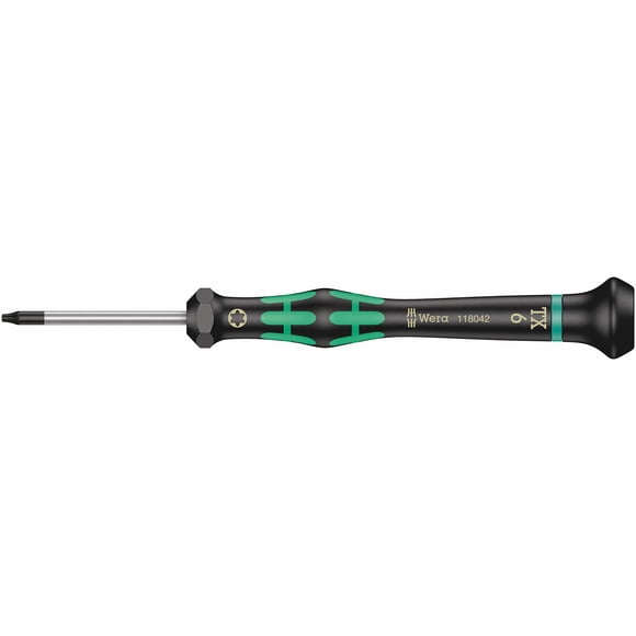 Destornillador Wera Kraftform Micro 2067 TX6 con hoja de 4 cm