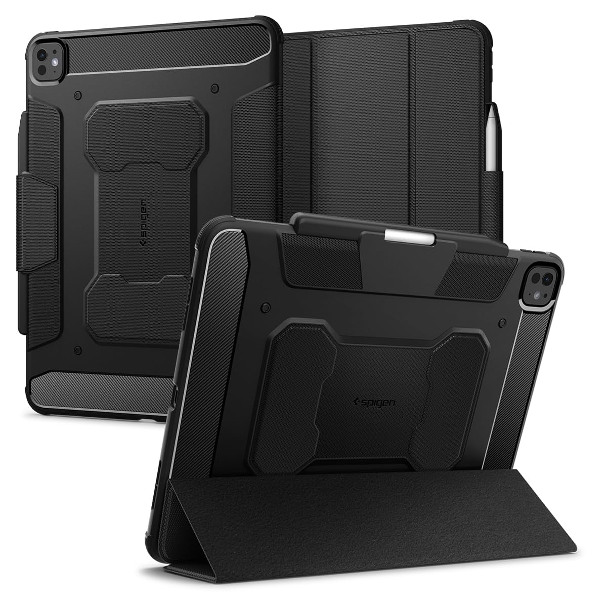 Funda Spigen Rugged Armor Pro Para Ipad Pro De 13 Pulgadas (2024)