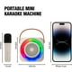 thumbnail image 2 of AARONMEI Mini Máquina de Karaoke Parlante Bluetooth Portátil con 2 Micrófonos Inalámbricos Blanco, 2 of 3
