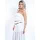 thumbnail image 3 of Jess by Meiko Top de Tubo Ajustado con Costura de Corsé Sin Tirantes para Mujer Blanco XL, 3 of 6