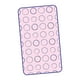 thumbnail image 5 of Tabla De Planchar Plegable Para El Hogar, Pantalones De Viaje, Falda, Vestido, Círculo Rojo XL, 5 of 5
