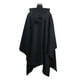 thumbnail image 2 of Poncho Clasico Capucha 100% Lana - Largo - Negro, 2 of 4