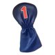 thumbnail image 5 of Funda Para Palos De Golf Madera De Calle Fundas Para Cabezas Con Etiquetas Intercambiables Azul 1 40x20x3 Cm, 5 of 5