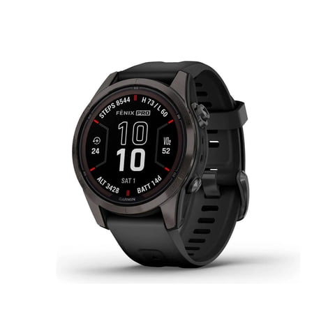 Reloj Garmin Fenix 7S Pro Sapphire Solar 42Mm Carbon Grey Ti