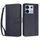 thumbnail image 3 of Funda Cartera Trébol para Xiaomi Poco X6 con Ranuras Tarjetas y Carga Inalámbrica Azul oscuro, 3 of 6