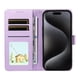 thumbnail image 3 of Funda Billetera FOXDOCK Compatible con Samsung Galaxy A56 5G, Diseño Perrito Tierno, Ranuras para Tarjetas y Soporte Plegable, 3 of 6