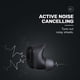 thumbnail image 4 of Auriculares Bluetooth Raycon Impact de grado militar IP67 negros, 4 of 8