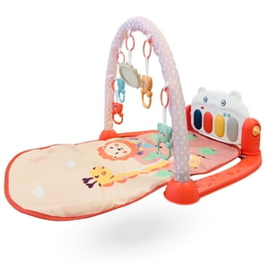 Kidstar - Alfombra De Juegos Musical Para Bebes Color Rosado