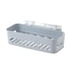 thumbnail image 2 of Baño De Plástico Caddy Ducha Rack De Almacenamiento Estante De Pared De Cocina Gris, 2 of 5