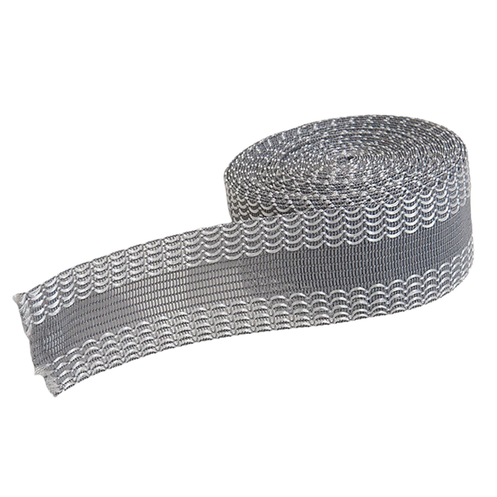 Bothyi - Pantalones Borde Acortar Dobladillo Cinta Dobladillo Cinta Costura Para Traje Pantalones Faldas Jeans Gris