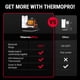 thumbnail image 3 of Termómetro Bluetooth para carne ThermoPro, 137 m, inalámbrico, 2 sondas, 3 of 9