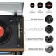 thumbnail image 2 of Tocadiscos De Vinilo 10 En 1 Con Tocadiscos Y Bluetooth, 2 of 3