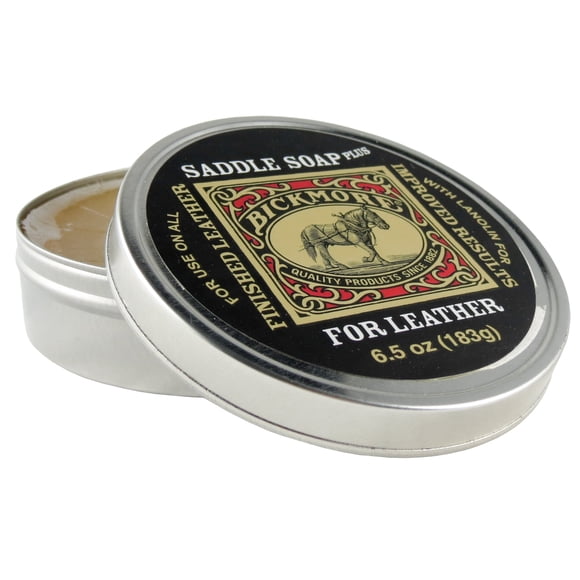 Jabón limpiador y acondicionador para cuero Bickmore Saddle, 190 ml