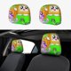 thumbnail image 1 of Lankybox Funda Protectora Universal para Reposacabezas de Coche, Funda Elástica para Reposacabezas de Asiento de Auto, Funda de Tela Antipolvo, Accesorios de Interior 2 Piezas, 1 of 6