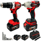 thumbnail image 1 of Kit Taladro + Llave De Impacto Brushless Lernen + 2 Baterías Color Rojo, 1 of 9