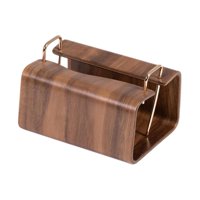 Magideal - Funda Para Caja De Pañuelos, Porta Pañuelos Faciales, Porta Papel Rústico, Dispensador De Servilletas Para Baño, Dormitorio, Baño, Inodoro, Decoración Estilo D