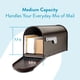 thumbnail image 2 of Buzón Architectural Mailboxes 8830RZ-10 bronce frotado, 2 of 9