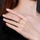 thumbnail image 3 of Anillos de Boda de Moissanita de 3 X 5 Mm para Mujer Color D VVS1 Anillos de Eternidad de Moissanita Anillos de Compromiso de Plata Esterlina 925 y Oro para Mujer Esposa Hombres Talla 5-9, 3 of 7