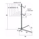 thumbnail image 3 of Apoyador Atril Pedestal Bicicleta Ajustable Armable Aluminio, 3 of 3