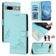 thumbnail image 1 of Funda tipo cartera FOXDOCK para Google pixel 7A con soporte, ranuras, RFID, diseño de gato, 1 of 5