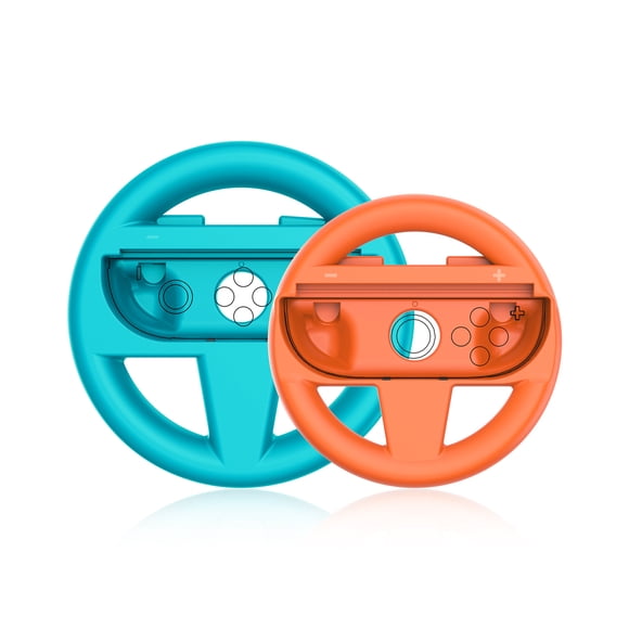 2-Pack Volantes para Controlador Switch 2 L/R, Accesorios de Volante para Videojuegos