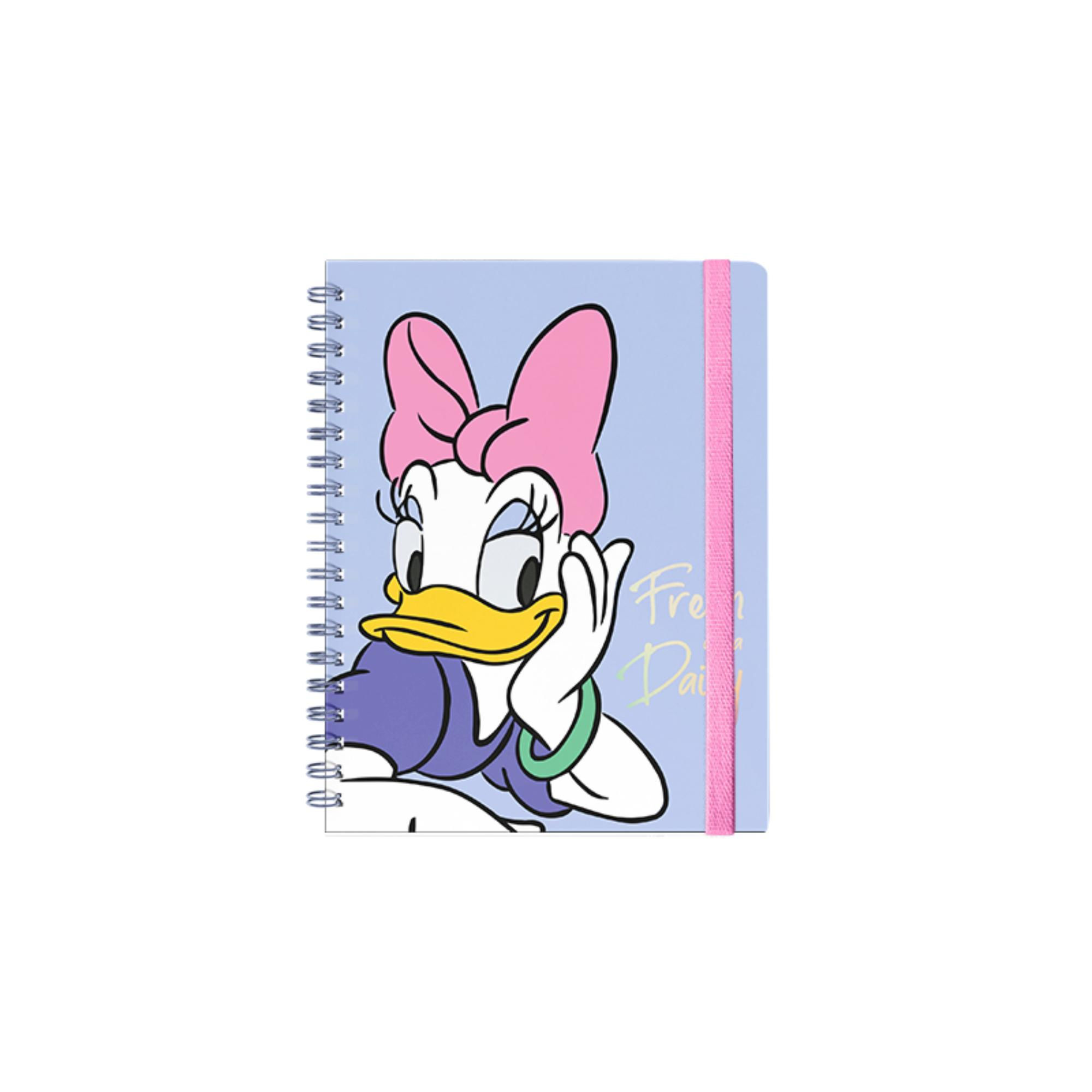 Libreta Espiral Daisy Hojas Lineadas 96hjs (a5) 1 Unidad Mooving