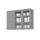 thumbnail image 1 of Mueble Aéreo 2 Puertas Vidrio Línea Americana Gris Home Mobili, 1 of 3