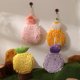 thumbnail image 5 of REGALWOVEN Lindas Toallas de Mano con Bola Peluda de Dibujos Animados, Juego de Toallas de Mano Decorativas Suaves y de Secado Rápido para Baño, Cocina, Inodoro Púrpura de 4 Piezas, 5 of 5