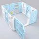 thumbnail image 3 of Corral de Seguridad Bebe Multiformas 8+2 Plegable Celeste, 3 of 7