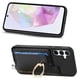 thumbnail image 4 of Funda Magnética Para Samsung Galaxy A35 Con Billetera Y Anillo Protector Resistente Negro, 4 of 5