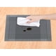 thumbnail image 3 of REGALWOVEN Manteles Juego de 8 Manteles para Decoración de Mesa de Comedor Interior Exterior Lavable Mantel de Cocina Limpiar con Paño Gris 18*12in, 3 of 7