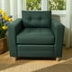thumbnail image 3 of Poltrona Suecia Lino Verde, 3 of 3