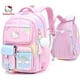 thumbnail image 1 of Sanrioed Hello kitty Schoolbag Cartoon Strawberry Kitty Cat Bags Burden Alleviation Protect Spine Waterproof Anti Lost Backpack, 1 of 3