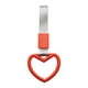 thumbnail image 5 of Coche De Carreras En Forma De Corazón RV Bus Colgante Anillo De Advertencia Manija Correa Gancho Naranja, 5 of 5