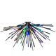 thumbnail image 1 of Estrella de luces Vickerman 80Lt x 16" RGB-Blanco Cálido con Control Remoto, 1 of 1