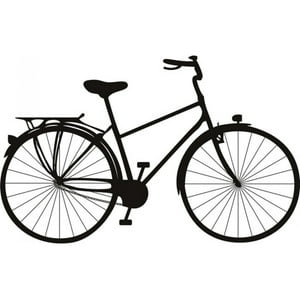 Rienda Libre Graphics - Decomural Classic Pedal Bike Retro Bicycle Ws-18340
