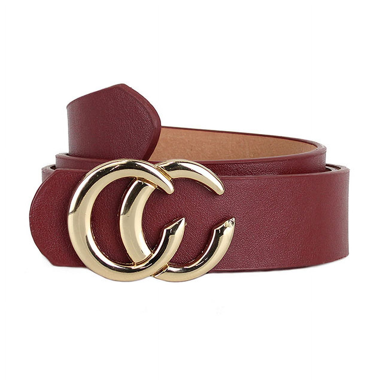 Carven - Cinturón Ovar Burdeo