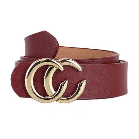 Carven - Cinturón Ovar Burdeo