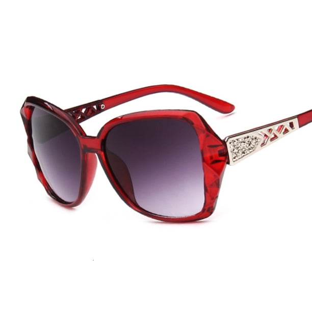 UV Protection Oversized Tinted Lens Sunglasses for Outdoor Driving and Sunshade Decoration