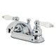 thumbnail image 1 of Grifo de lavabo Kingston Brass Vintage de 4 pulgadas con instalación centrada, 1 of 2