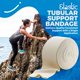 thumbnail image 4 of MEDca Elastic Tubular Support Bandage – Unisex Hand and Leg Sleeve, Size F, 10m Roll, Natural Color, 4 of 9
