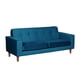 thumbnail image 2 of Sofa Salerno 2 Cuerpos Tela Salerno Velvet Azul Petroleo, 2 of 4