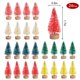 thumbnail image 2 of Árbol de Navidad VIOCIWUO Artificial Mini 1.7 pulgadas, 24 unidades con base, 2 of 9