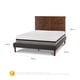 thumbnail image 3 of Cama Europea Curve Balance 2 Plazas Ganges Ra, 3 of 10