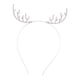 thumbnail image 4 of Diademas Navide?as Con Diamantes De Imitación, Aro Para El Pelo Para Ni?as Y Mujeres, Decoración Navide?a Plateada, 4 of 5
